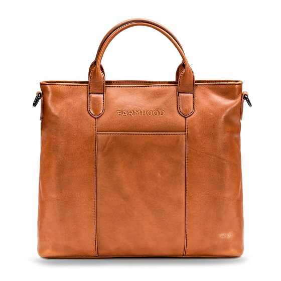 Farmhood Memphis Handtasche Leder 37 cm Laptopfach