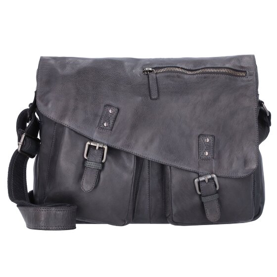 Greenburry GBVT Messenger Leder 38 cm Laptopfach