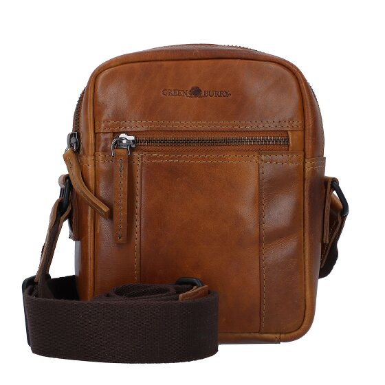 Greenburry Newport Mini Bag Umhängetasche Leder 18 cm