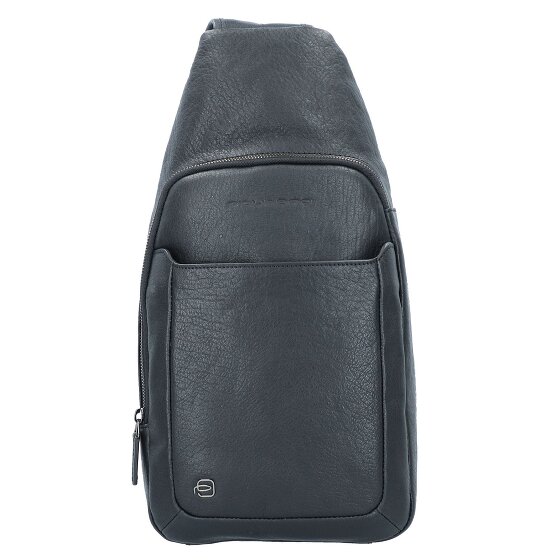 Piquadro Black Square Umhängetasche Leder 20 cm