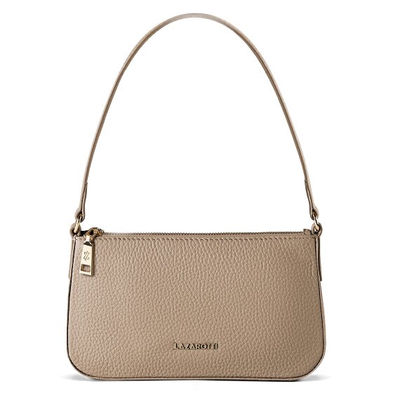 Lazarotti Bologna Leather Pochette Schultertasche Leder 22 cm