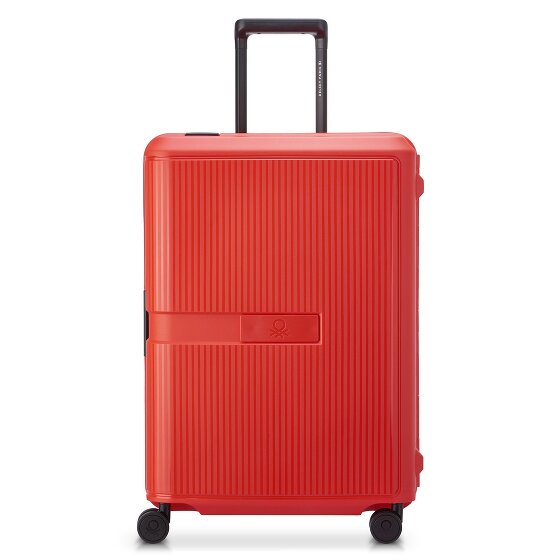 Delsey Paris x United Colors of Benetton Color Block Hardside 4-Rollen Trolley 67 cm