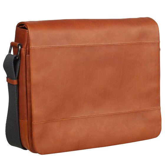 Leonhard Heyden Hamburg Messenger Leder 32 cm Laptopfach