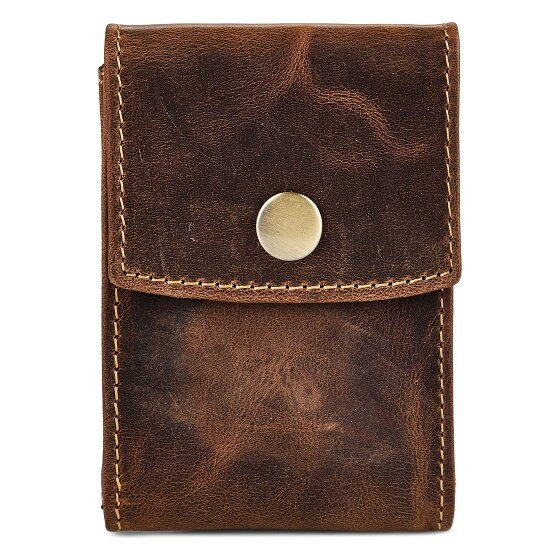 Greenburry Vintage Kreditkartenetui RFID Schutz Leder 7 cm