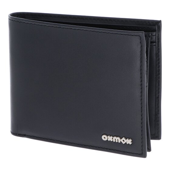 oxmox Leather Geldbörse RFID Schutz Leder 12 cm