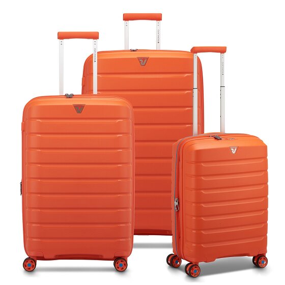 Roncato B-Flying Move 4 Rollen Kofferset 3-teilig mit Dehnfalte