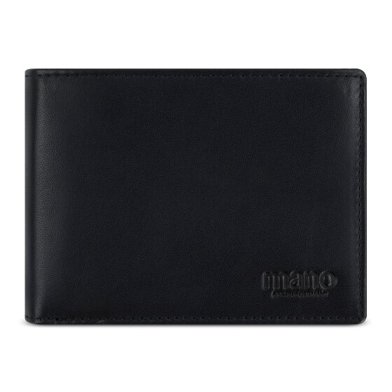 mano Don Andrea Geldbörse RFID Schutz Leder 12 cm