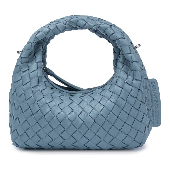 LES VISIONNAIRES Greta Micro weave Handtasche Leder 20 cm