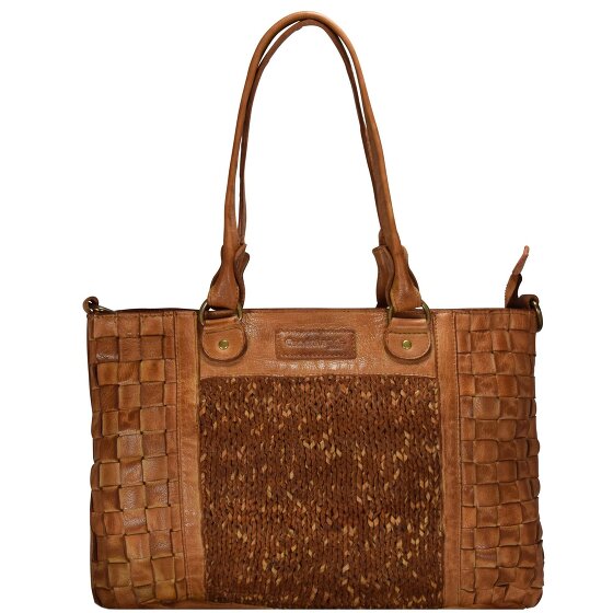 Greenland Nature Femi & Nine Schultertasche Leder 42 cm