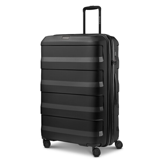 Redolz Pro PP 4 Rollen Trolley 77 cm mit Dehnfalte