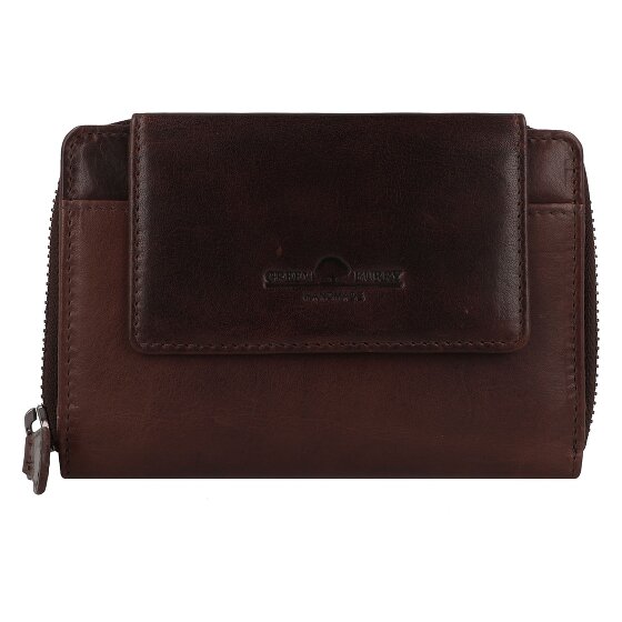 Greenburry Newport Geldbörse RFID Schutz Leder 14 cm