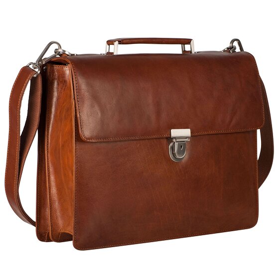 Leonhard Heyden Cambridge Aktentasche Leder 40 cm Laptopfach