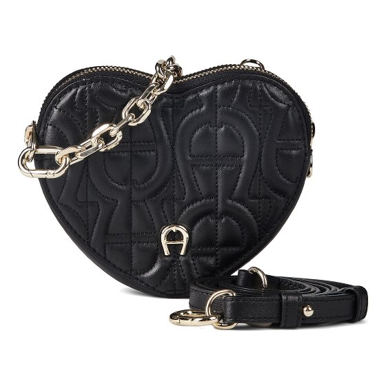 AIGNER Fashion Mini Bag Umhängetasche Leder 14 cm