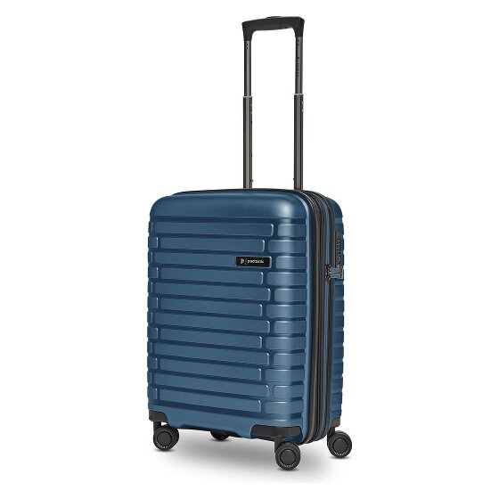 Pactastic Collection 04 THE CABIN + 4 Rollen Kabinentrolley S 55 cm mit Dehnfalte