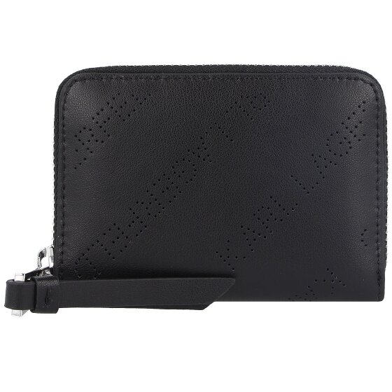 Karl Lagerfeld Punched Geldbörse Leder 10,5 cm Karl Lagerfeld Punched Geldbörse Leder 10,5 cm