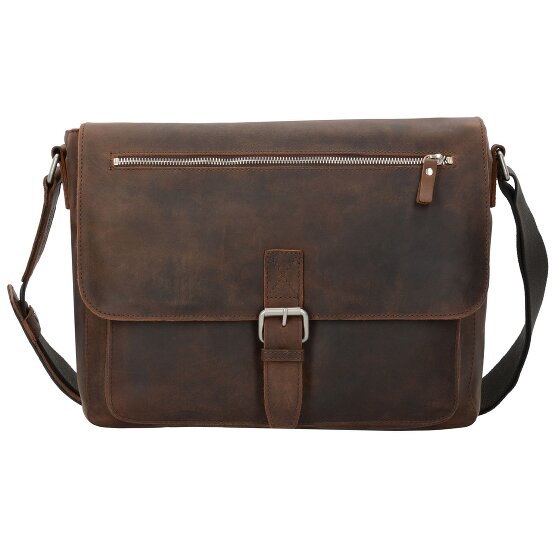 Leonhard Heyden Salisbury Umhängetasche Leder 34 cm Laptopfach