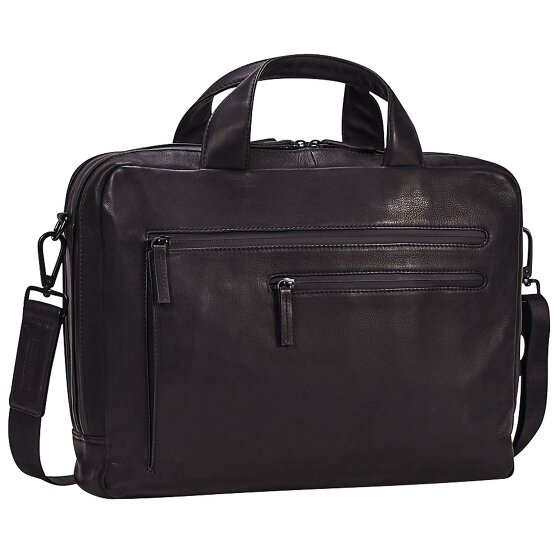 Leonhard Heyden Den Haag Aktentasche Leder 40 cm Laptopfach