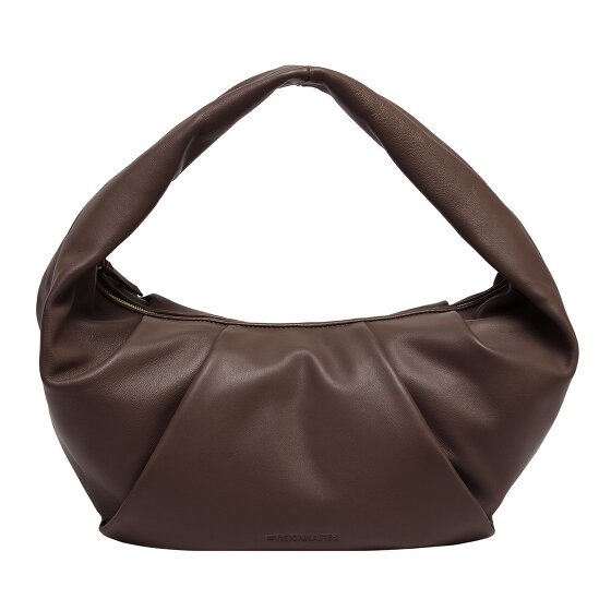 LES VISIONNAIRES Greta Essential Schultertasche Leder 43 cm