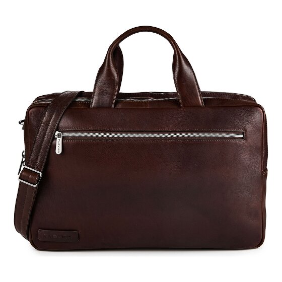 Plevier Jimmy Aktentasche Leder 31 cm Laptopfach