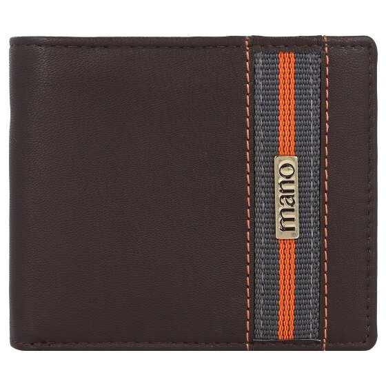 mano Don Leonardo Geldbörse RFID Leder 11 cm