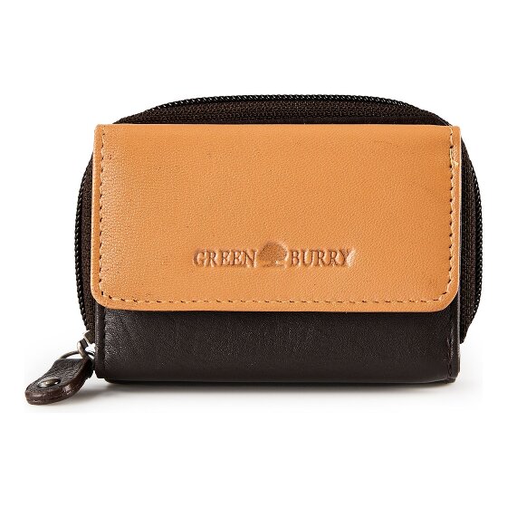 Greenburry Nappa Geldbörse RFID Schutz Leder 11 cm