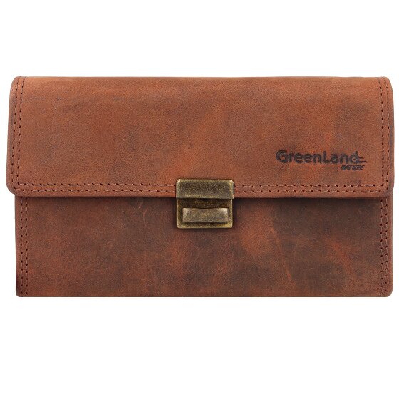Greenland Nature Montenegro Kellnerbörse Geldbörse RFID Leder 16,5 cm