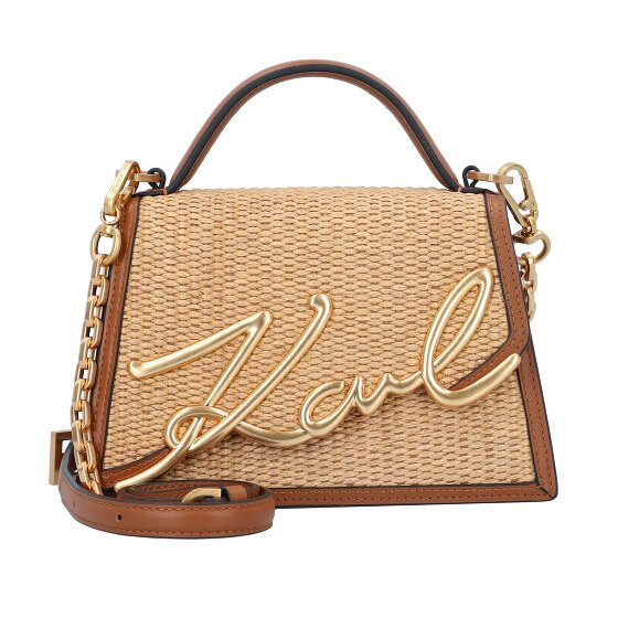 Karl Lagerfeld Signature 2.0 Handtasche Leder 18 cm