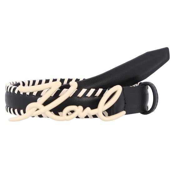Karl Lagerfeld Signature Gürtel Leder