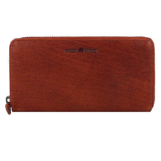 Greenburry House of Norway Geldbörse RFID Schutz Leder 19 cm
