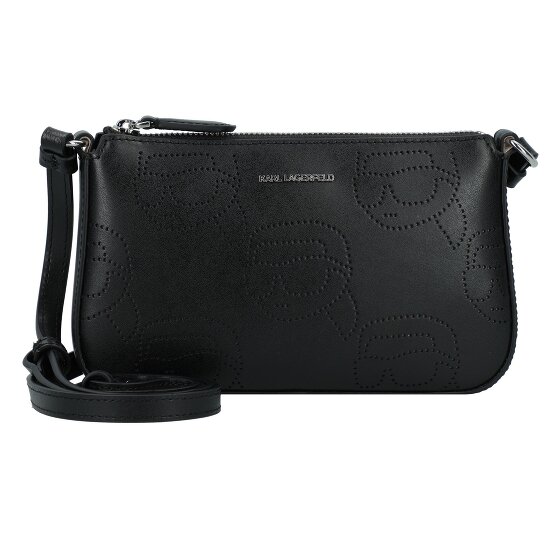 Karl Lagerfeld Ikon Umhängetasche Leder 21 cm Karl Lagerfeld Ikon Umhängetasche Leder 21 cm
