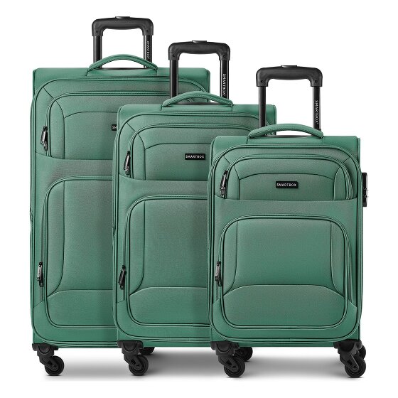 Smartbox Edition 04 4 Rollen Kofferset 3-teilig mit Dehnfalte