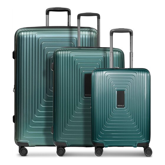 Redolz Essentials 14 4 Rollen Kofferset 3-teilig mit Dehnfalte