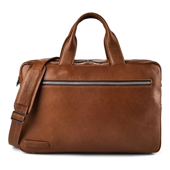 Plevier Jimmy Aktentasche Leder 31 cm Laptopfach