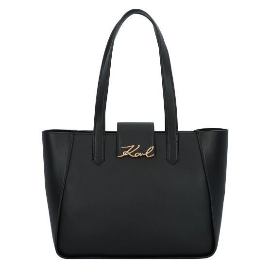 Karl Lagerfeld Skuare Shopper Tasche Leder 34 cm