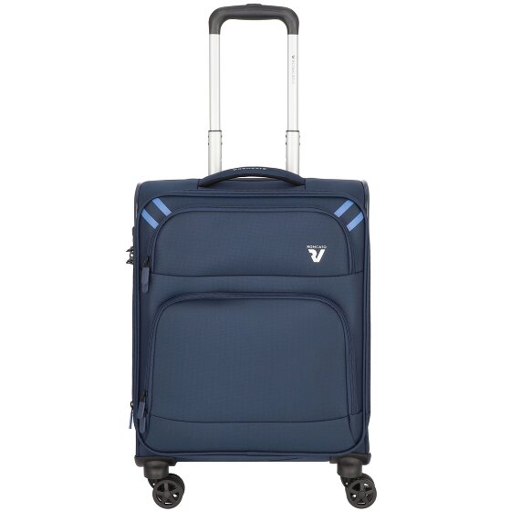 Roncato Twin 4 Rollen Kabinentrolley S 55 cm mit Dehnfalte
