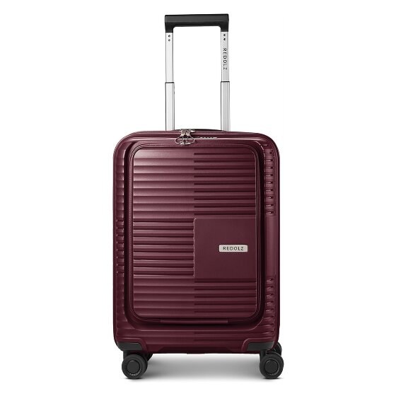 Redolz Essentials 17 2.0 4 Rollen Kabinentrolley 55 cm Laptopfach mit Dehnfalte
