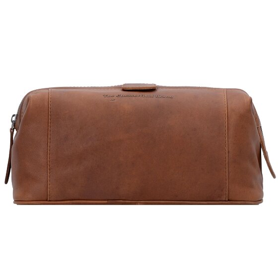 The Chesterfield Brand Wax Pull Up Kulturbeutel Leder 29 cm