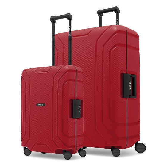 Redolz Essentials 15 4-Rollen 15 Kofferset 2 tlg. mit Dreipunktverschluss