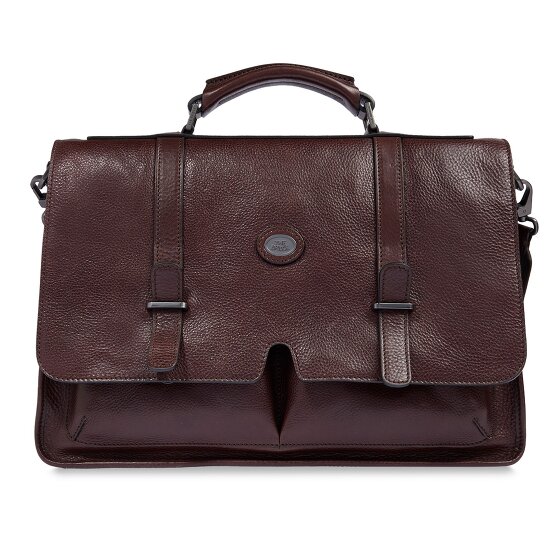 The Bridge Isaia Aktentaschen Messenger Leder 43 cm Laptopfach