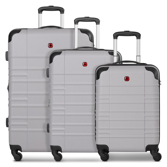 Wenger Amplar Evo 4 Rollen Kofferset 3-teilig mit Dehnfalte