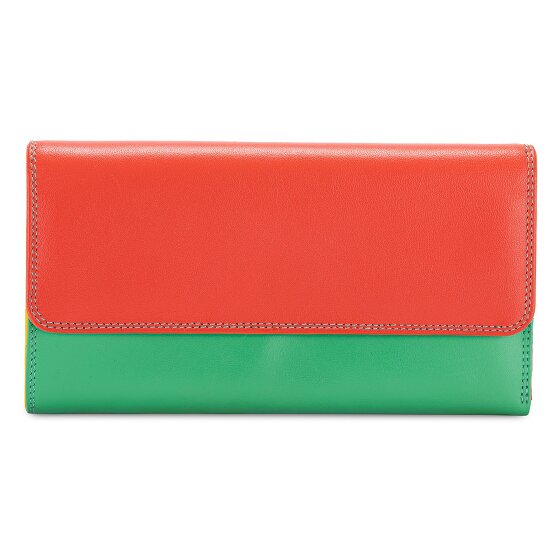 Mywalit Tri-fold Zip Wallet Geldbörse Leder 17 cm