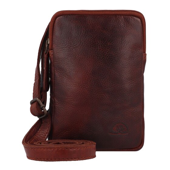 Greenburry Rugged Handytasche Leder 13 cm