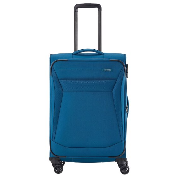 Travelite Chios 4 Rollen Trolley 67 cm mit Dehnfalte