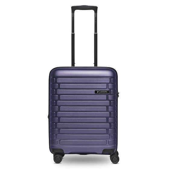 Pactastic Collection 04 THE CABIN + 4 Rollen Kabinentrolley S 55 cm mit Dehnfalte