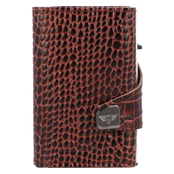 Tru Virtu Click & Slide Kreditkartenetui RFID Leder 6,5 cm