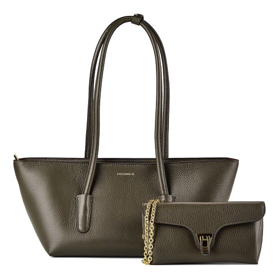 Coccinelle Beat Schultertasche Leder 27 cm