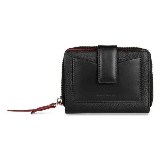bugatti Viola Geldbörse RFID Schutz Leder 12 cm