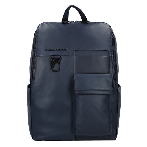 Piquadro Zaino Daypack Leder 34 cm Laptopfach