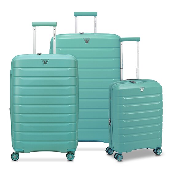 Roncato B-Flying Move 4 Rollen Kofferset 3-teilig mit Dehnfalte