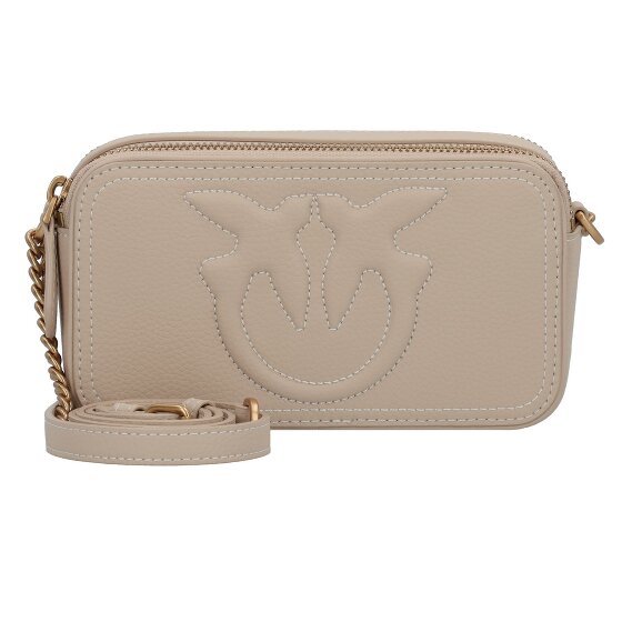 PINKO Carrie Mini Bag Umhängetasche Leder 18 cm